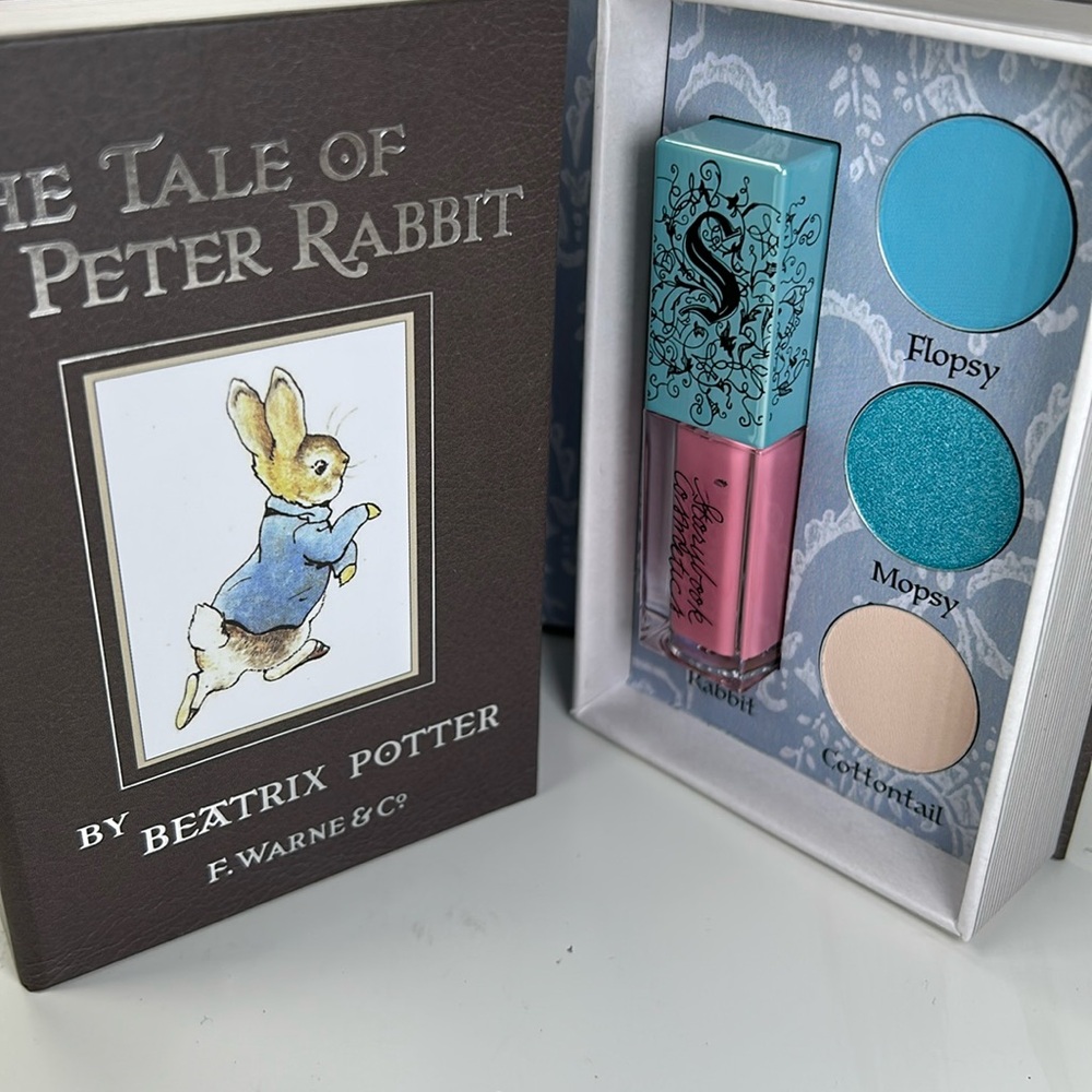 New The Tale of Peter Rabbit Makeup Palette by Storybook Cosmetics